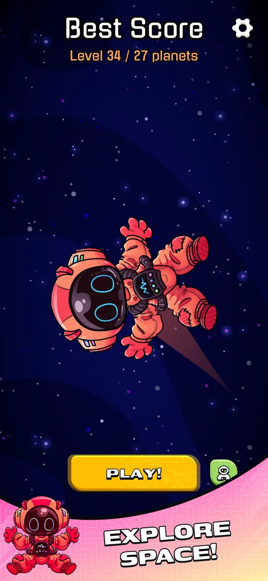 Gravity Hook: explore space